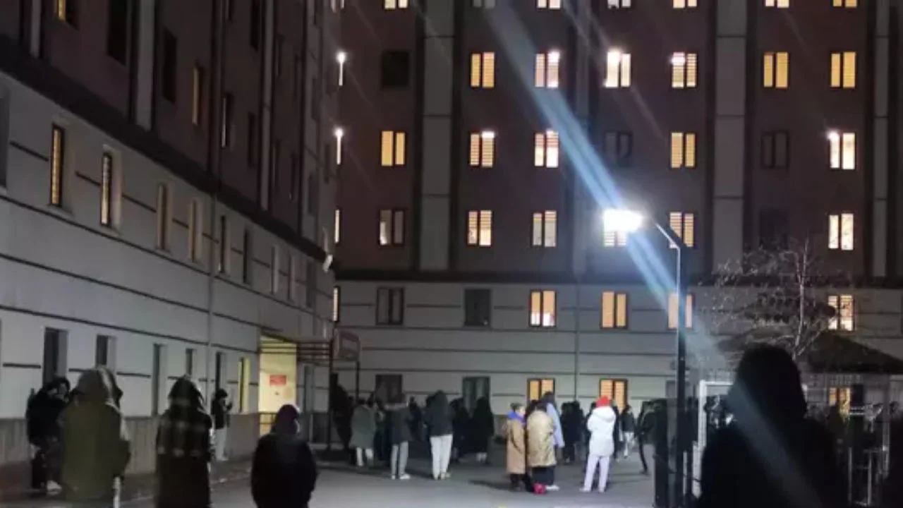 Sivas'ta deprem meydana geldi
