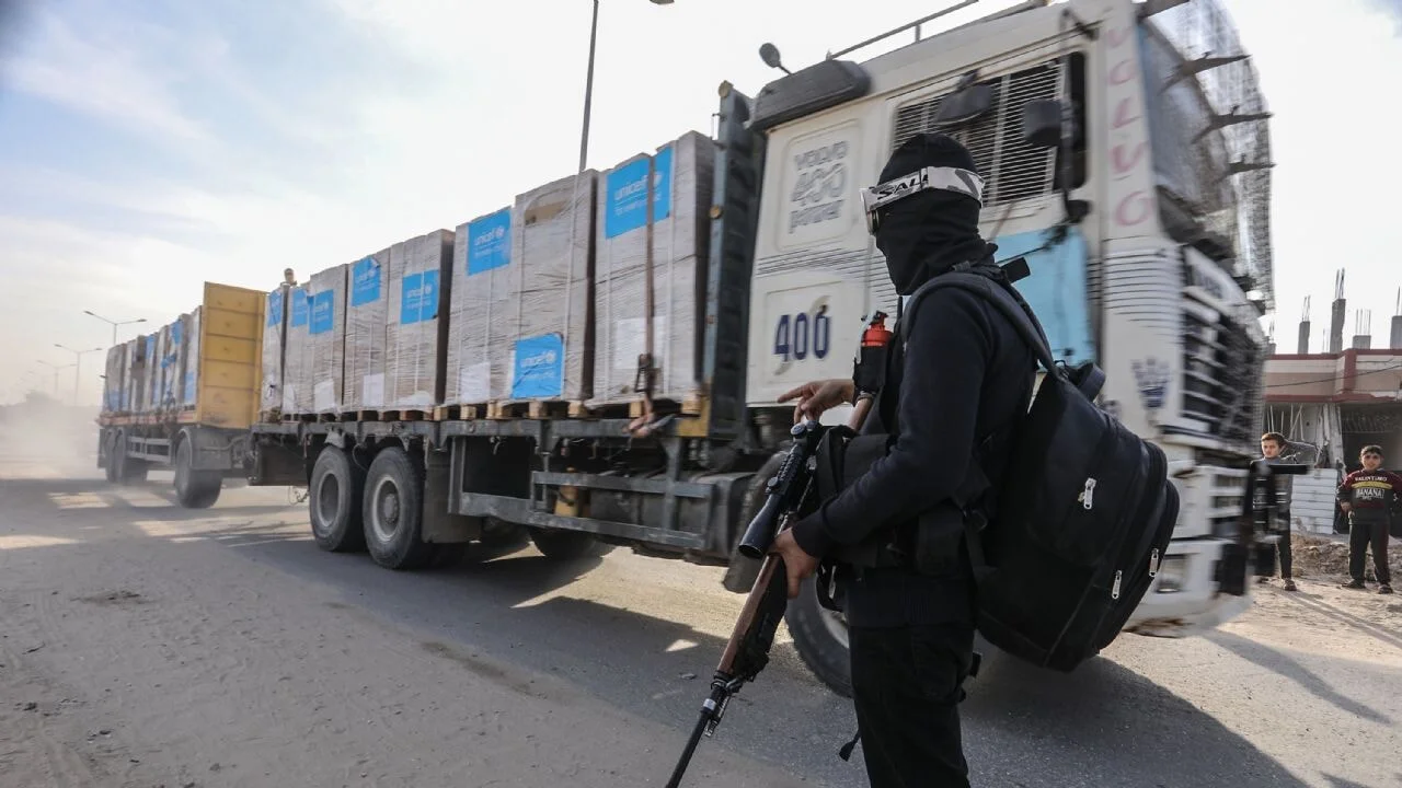 552 yardım tırı Gazze'ye giriş yaptı