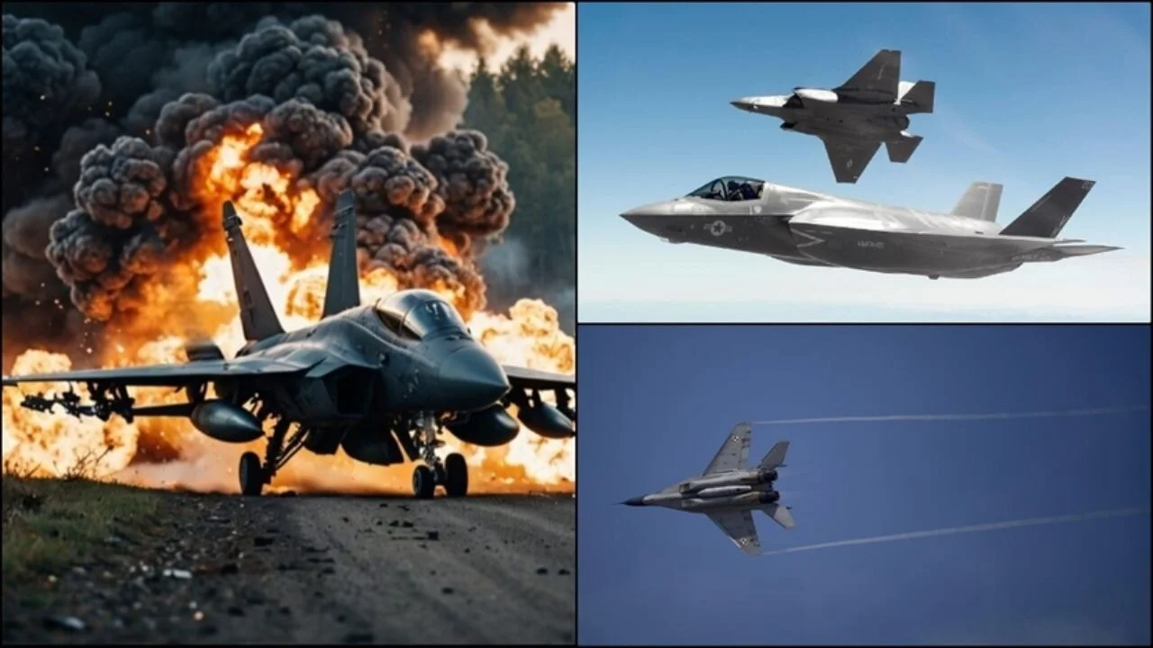 F-35'lerin detaylı kaza listesi...