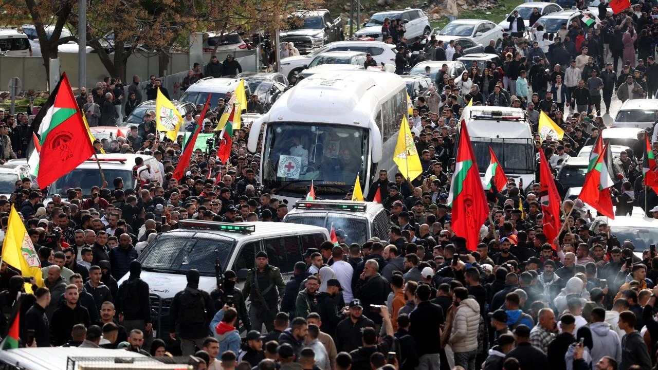 Gazze, Ramallah ve Mısırlı esirler sevdiklerine kavuştu