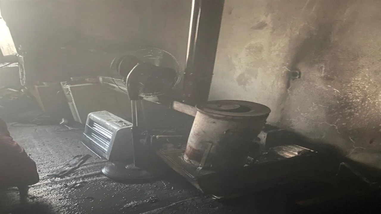 Neşet Ertaş'ın kız kardeşinin evi yandı