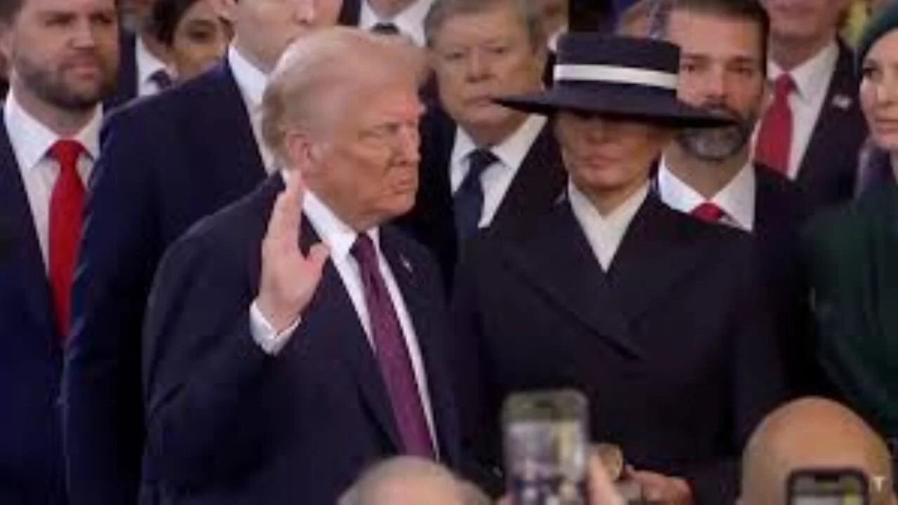 Trump'ın törene damga vuran sözü ise şu oldu: 'ABD'nin altın çağı şu anda başlıyor.