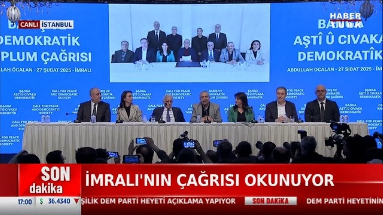 Abdullah Öcalan'dan PKK'ya fesih çağrısı
