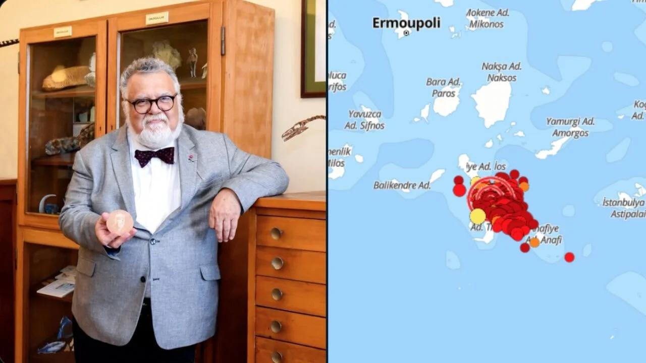 Celal Şengör korkuttu: 'Santorini'deki yanardağ patlarsa...'