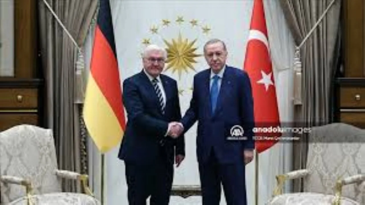 Cumhurbaşkanı Erdoğan, Almanya Cumhurbaşkanı Steinmeier ile görüştü