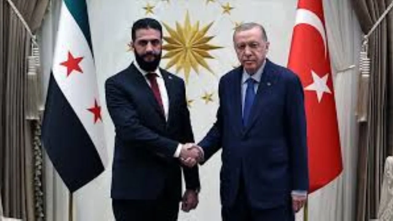Cumhurbaşkanı Erdoğan, Suriye Cumhurbaşkanı Şara'yı resmi törenle karşıladı