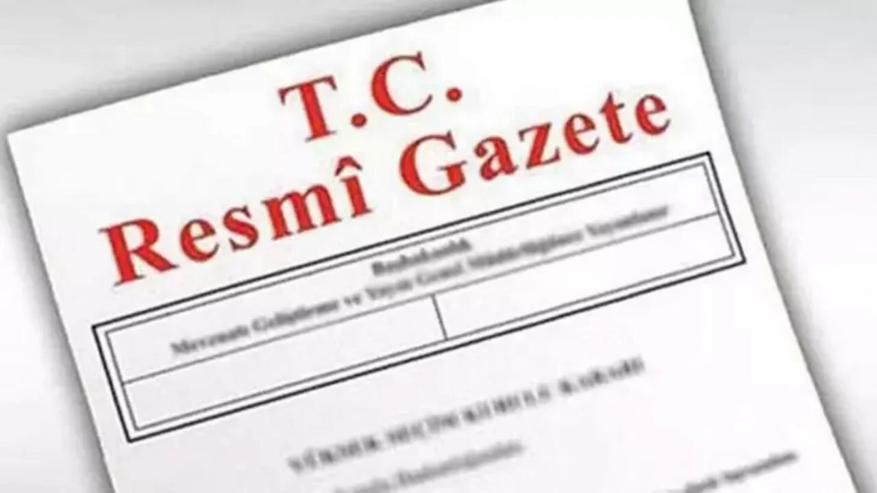 Cumhurbaşkanı Recep Tayyip Erdoğan imzasıyla yayımlanan atama ve görevden alma kararları