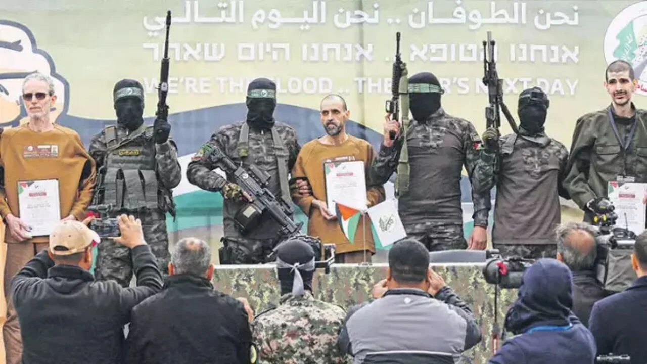 Gazze'de 5. takas tamamlandı! Hamas 3 rehineyi serbest bıraktı