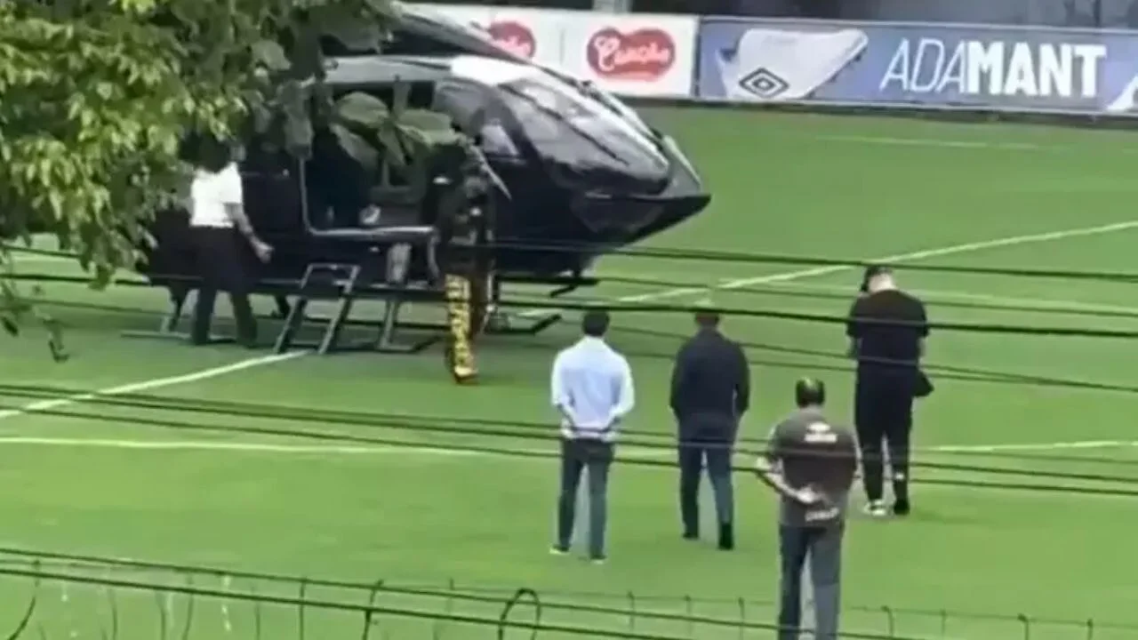 Santos'a dönen Neymar'dan şaşırtan hareket