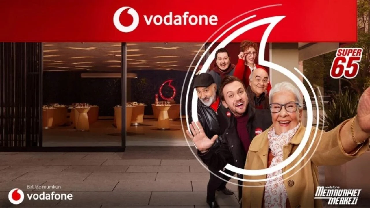 Vodafone, 65 yaş ve üzerine 'Süper65' sürprizini duyurdu
