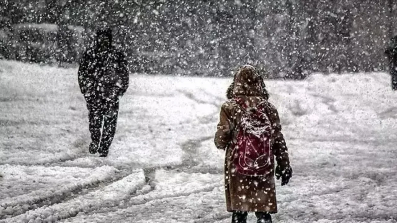Kar nedeniyle eğitime ara verilen iller ve ilçeler