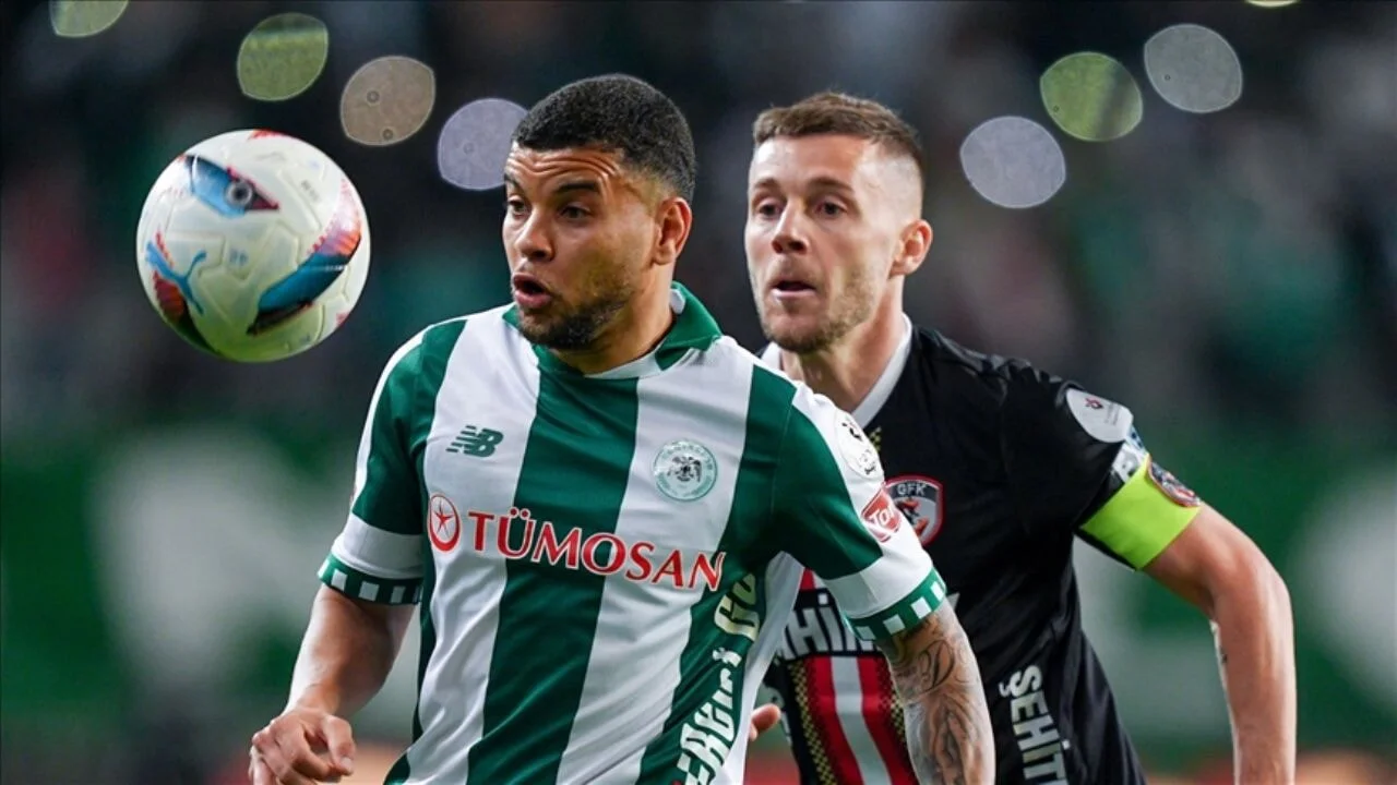 Konyaspor, Gaziantep FK'yi 1-0 mağlup ederek 3 puan kazandı