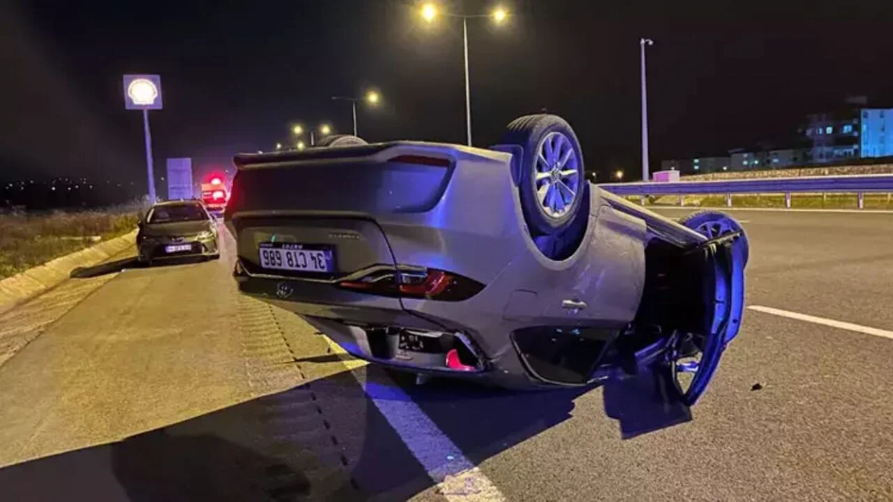 Kuzey Marmara Otoyolu'nda feci kaza