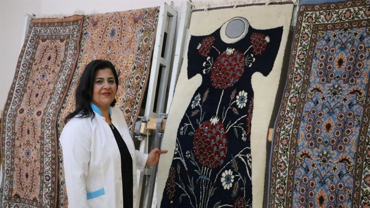 Yok olan 'Bünyan halısı' ceza infaz kurumlarında yaşatılıyor