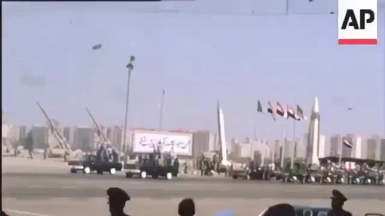 6 Ekim 1981 Khire saldırısının en net görüntüleri yayınlandı