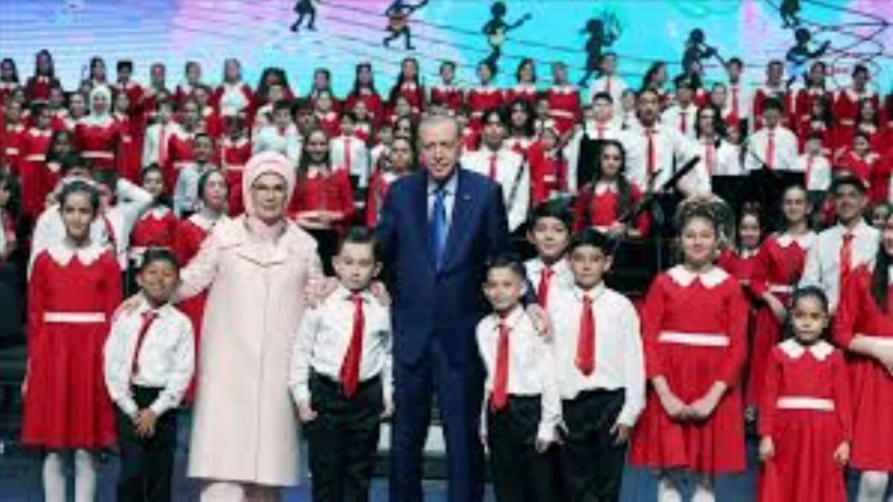 Cumhurbaşkanı Erdoğan, 23 Nisan Ulusal Egemenlik ve Çocuk Bayramı Konseri'ni dinledi
