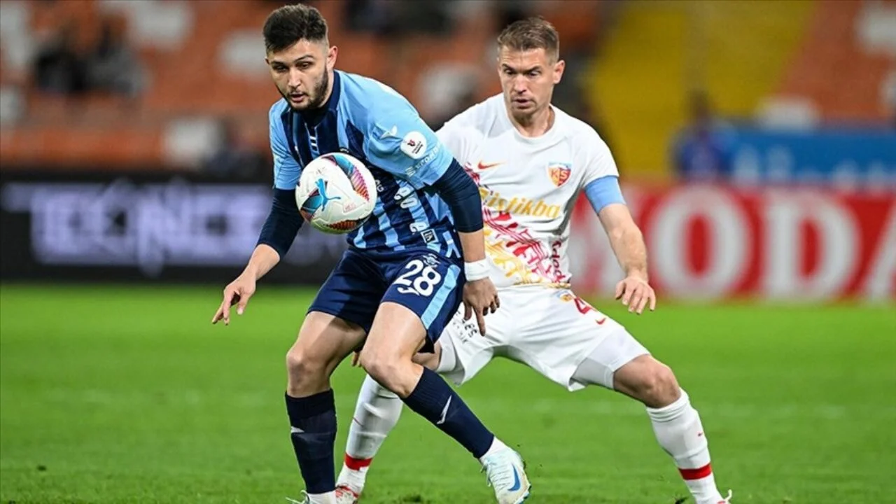 Kayserispor, Adana Demirspor'u 2-0 mağlup etti