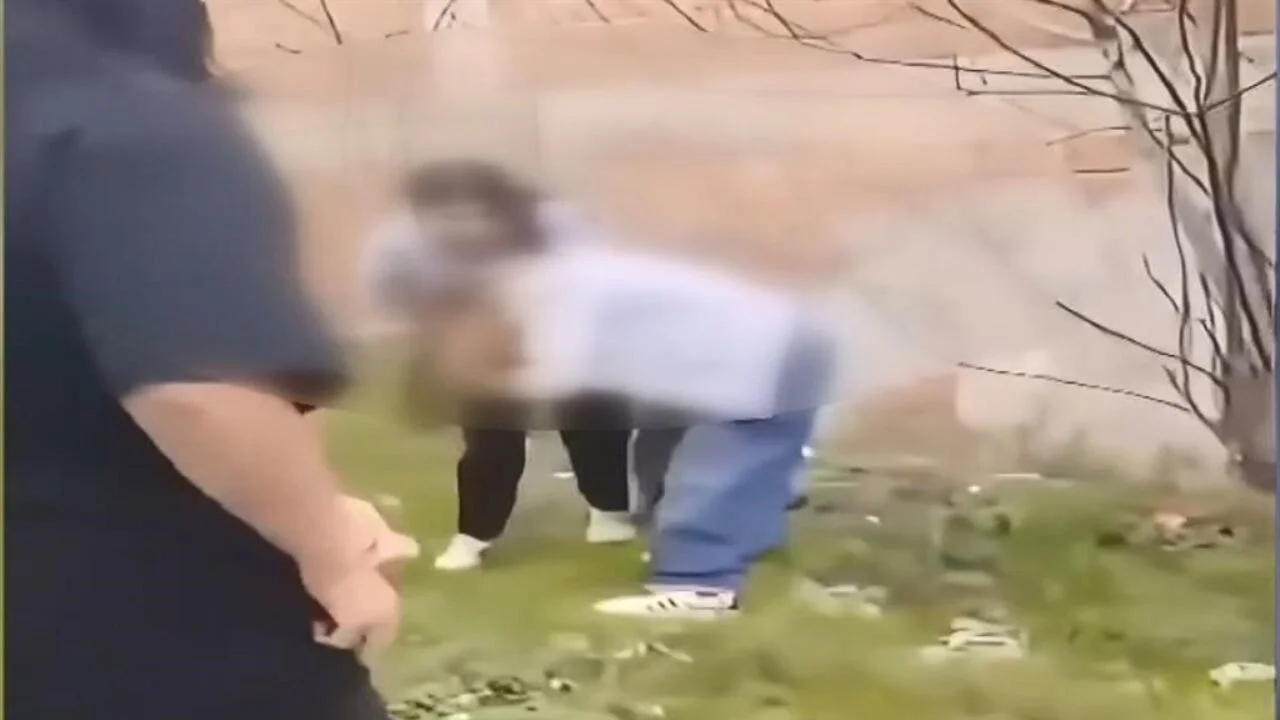 Kız çocuğunu darbedip o anları kaydettiler