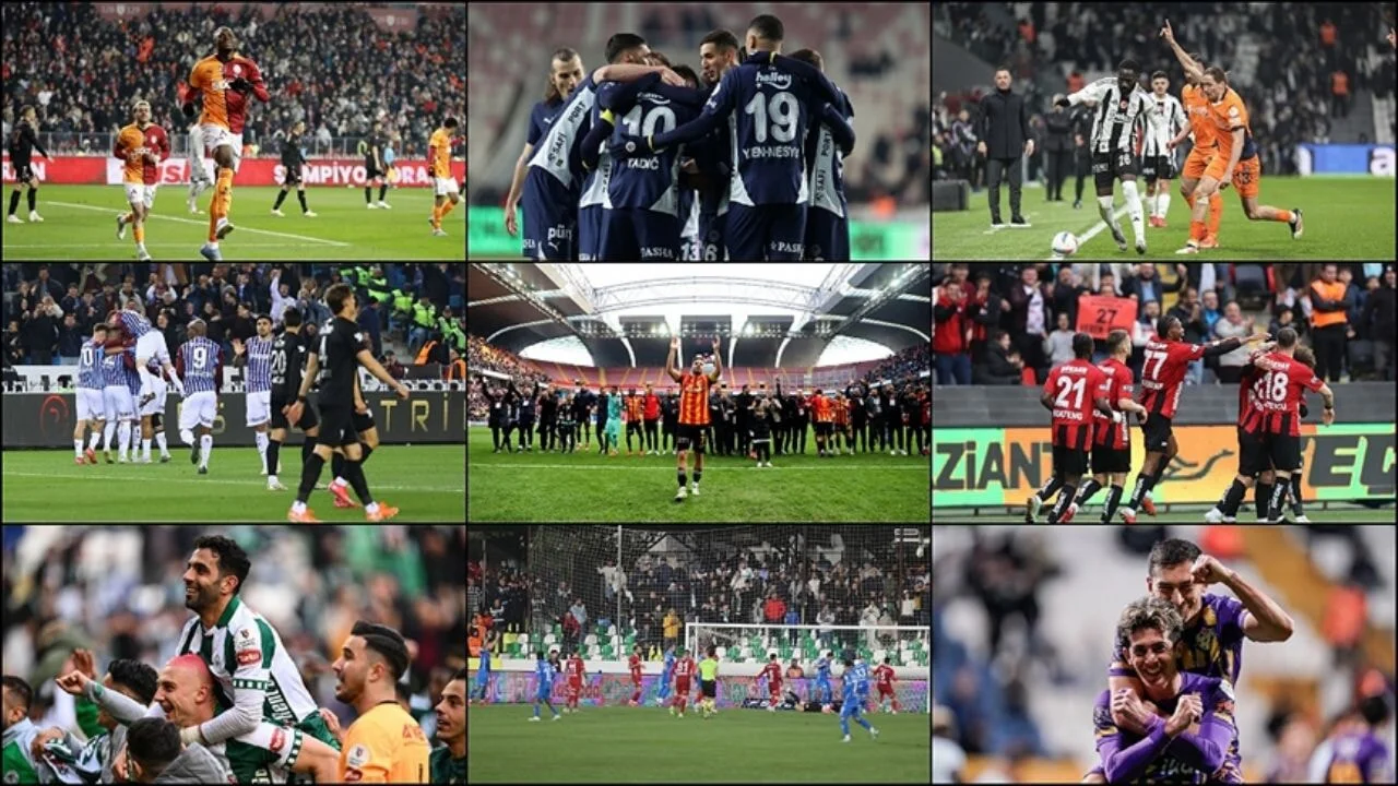 Süper Ligde 31. haftanın maçları tamamlandı.