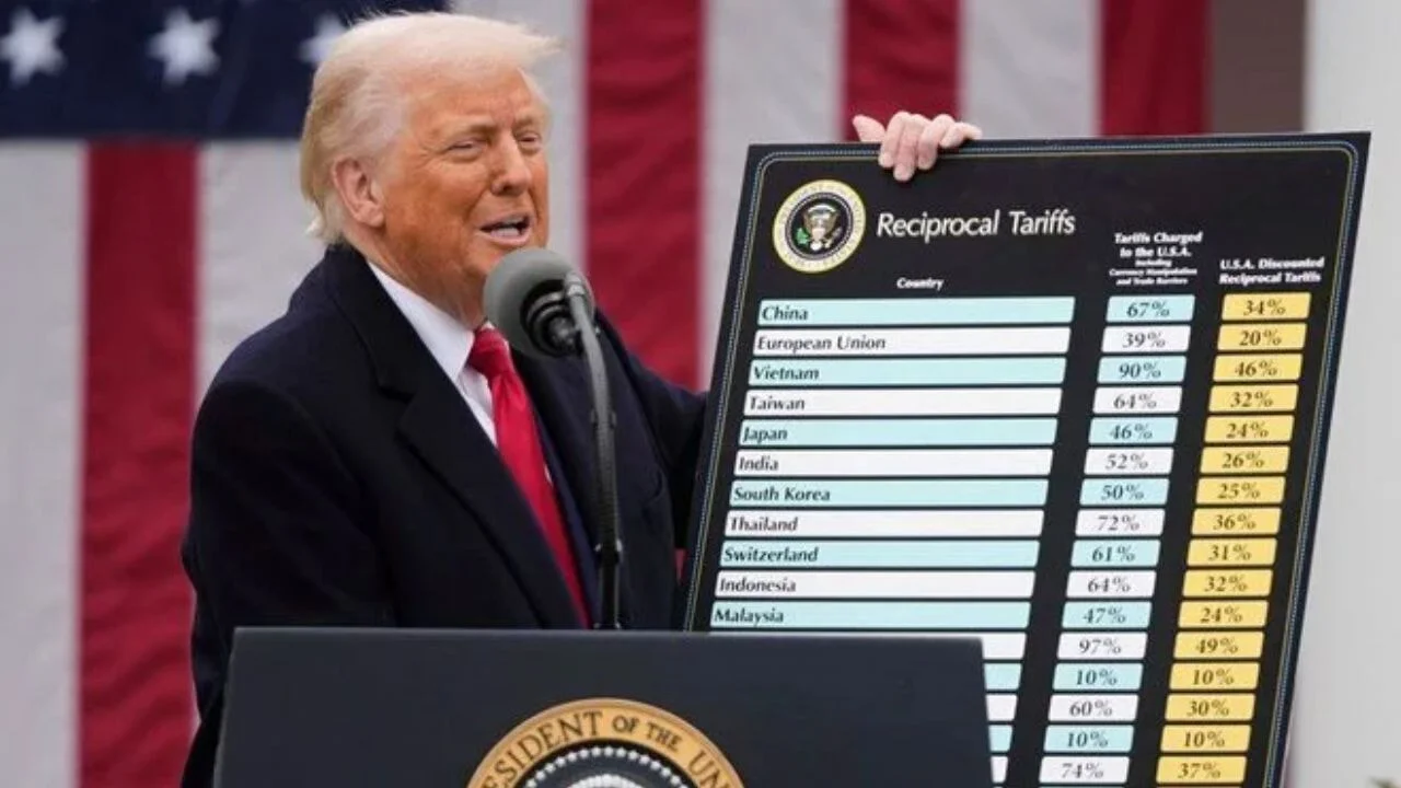Trump'ın vergi kararına dünyadan tepkiler! Ülkelerin vergi listesi...