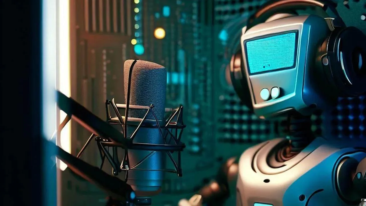 Yapay zeka radyo sunucusunu kimse fark etmedi