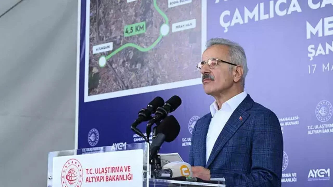 Bakan Uraloğlu: İstanbul'a yeni bir raylı sistem daha kazandırıyoruz