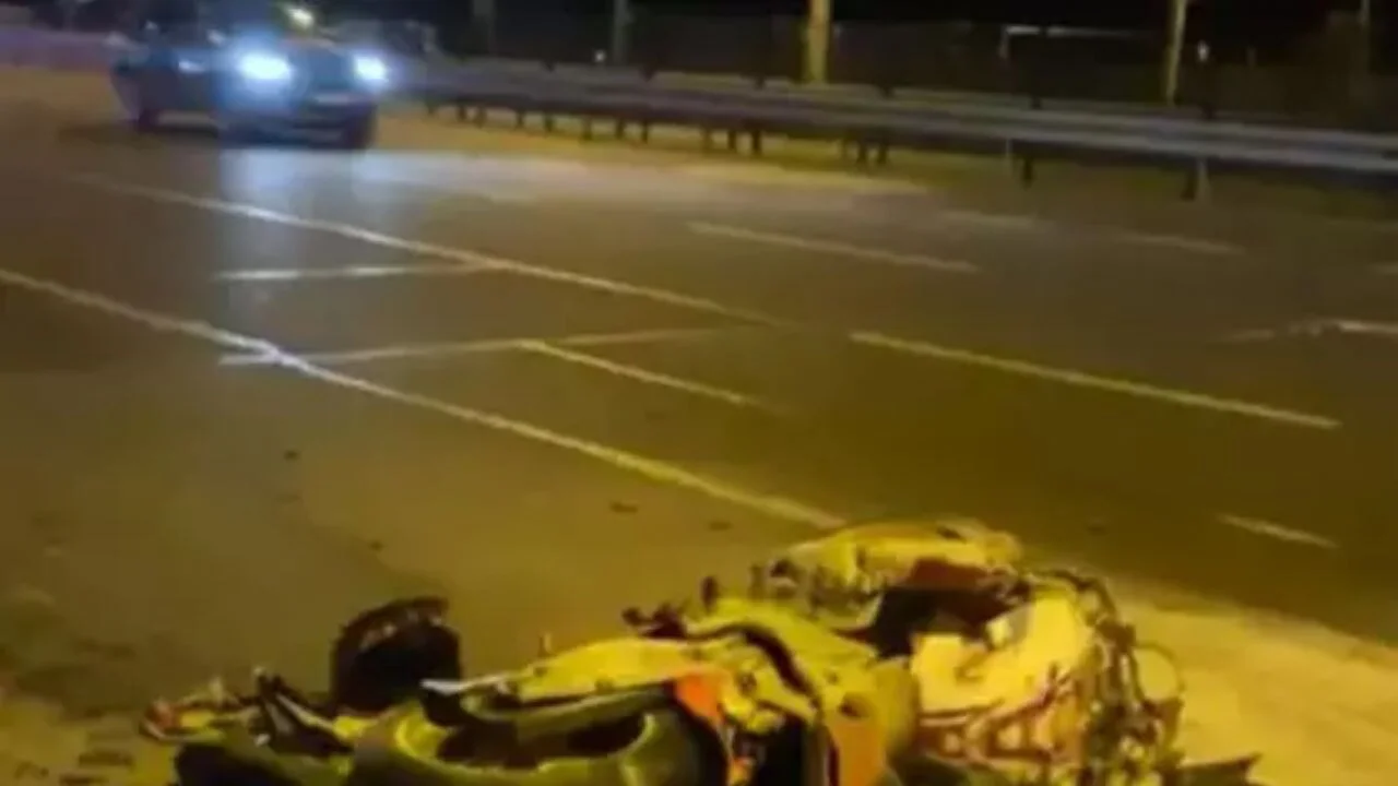 Fatih Kennedy Caddesi'nde feci kaza: Motosiklet sürücüsü öldü