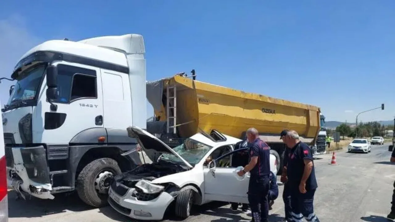 Kahramanmaraş-Kayseri yolunda trafik faciası!