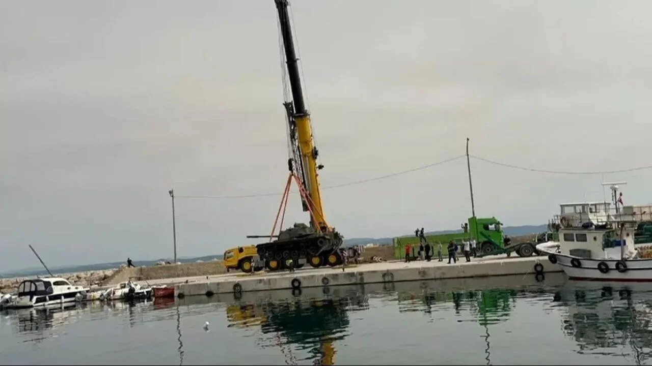 Keşan'da suların altı tarih yazacak: Tank batırma operasyonu başlıyor