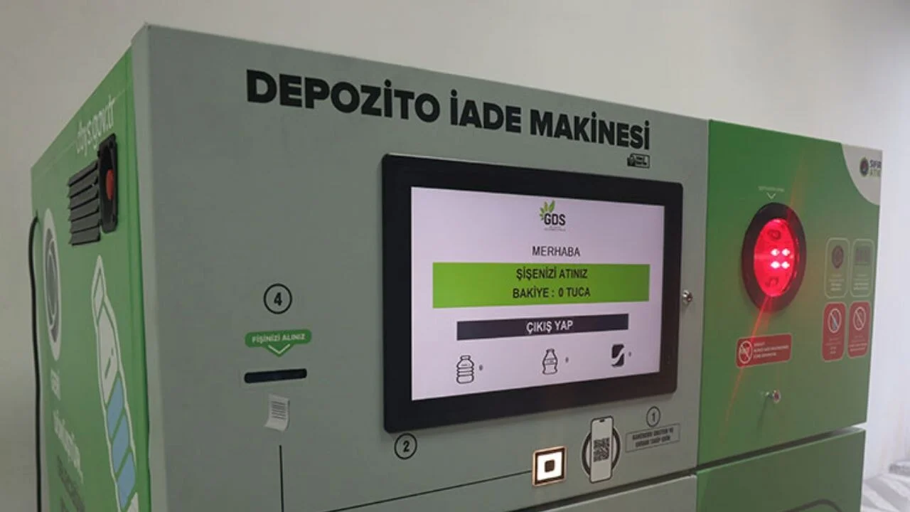 Yerli teknolojiyle üretilen depozito iade makinelerinin tanıtımı gerçekleştirildi