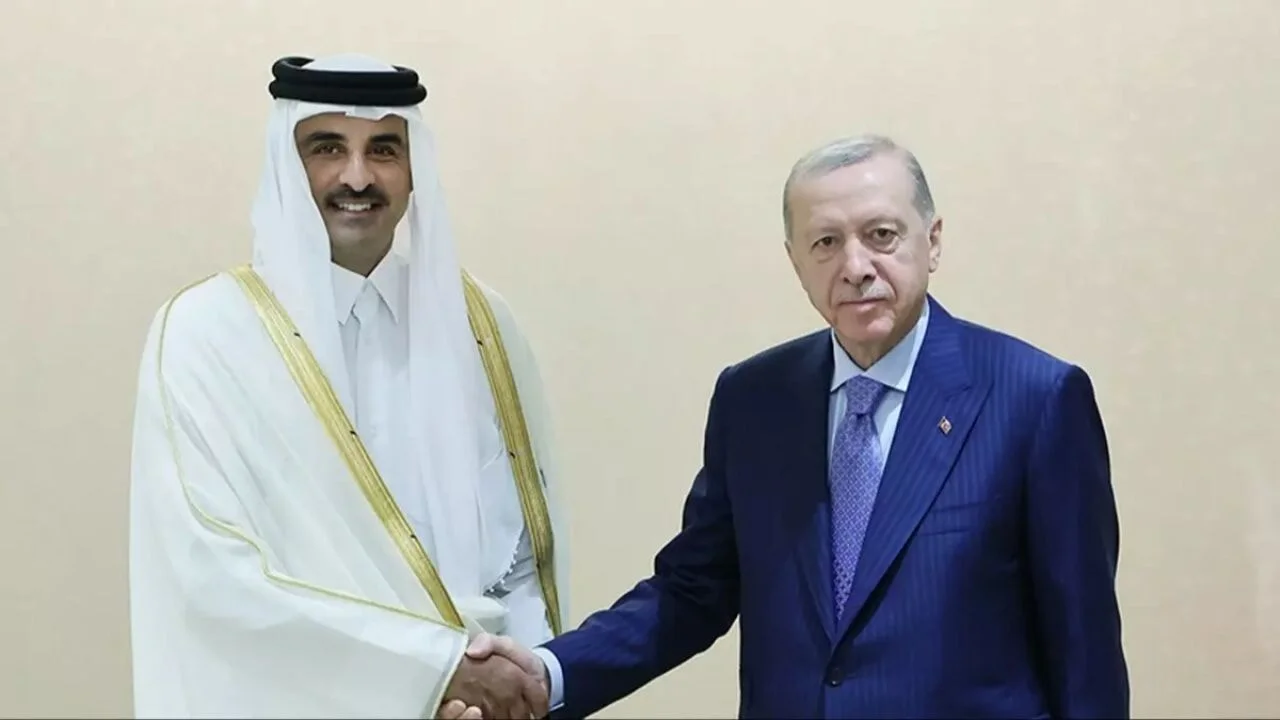 Cumhurbaşkanı Erdoğan'dan Katar Emiri ile stratejik görüşme