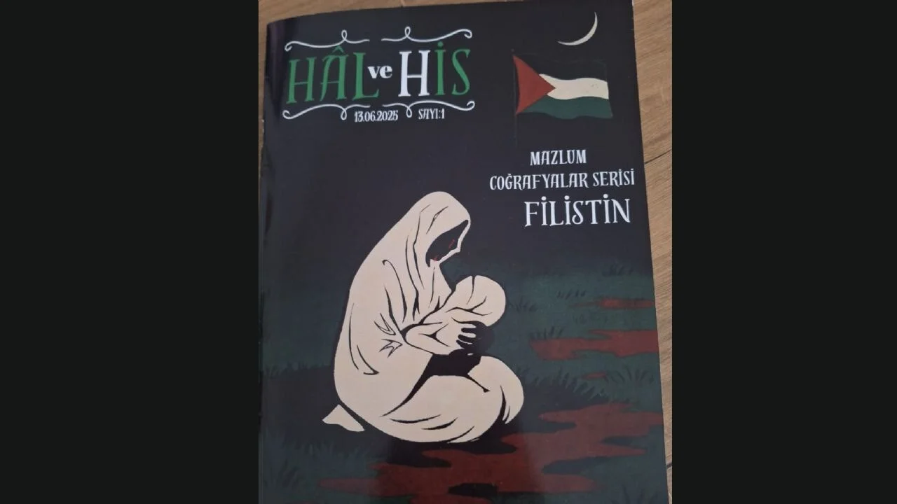 HAL VE HİS DERGİSİ'NİN İLK SAYISI FİLİSTİN KONUSUYLA ÇIKTI!