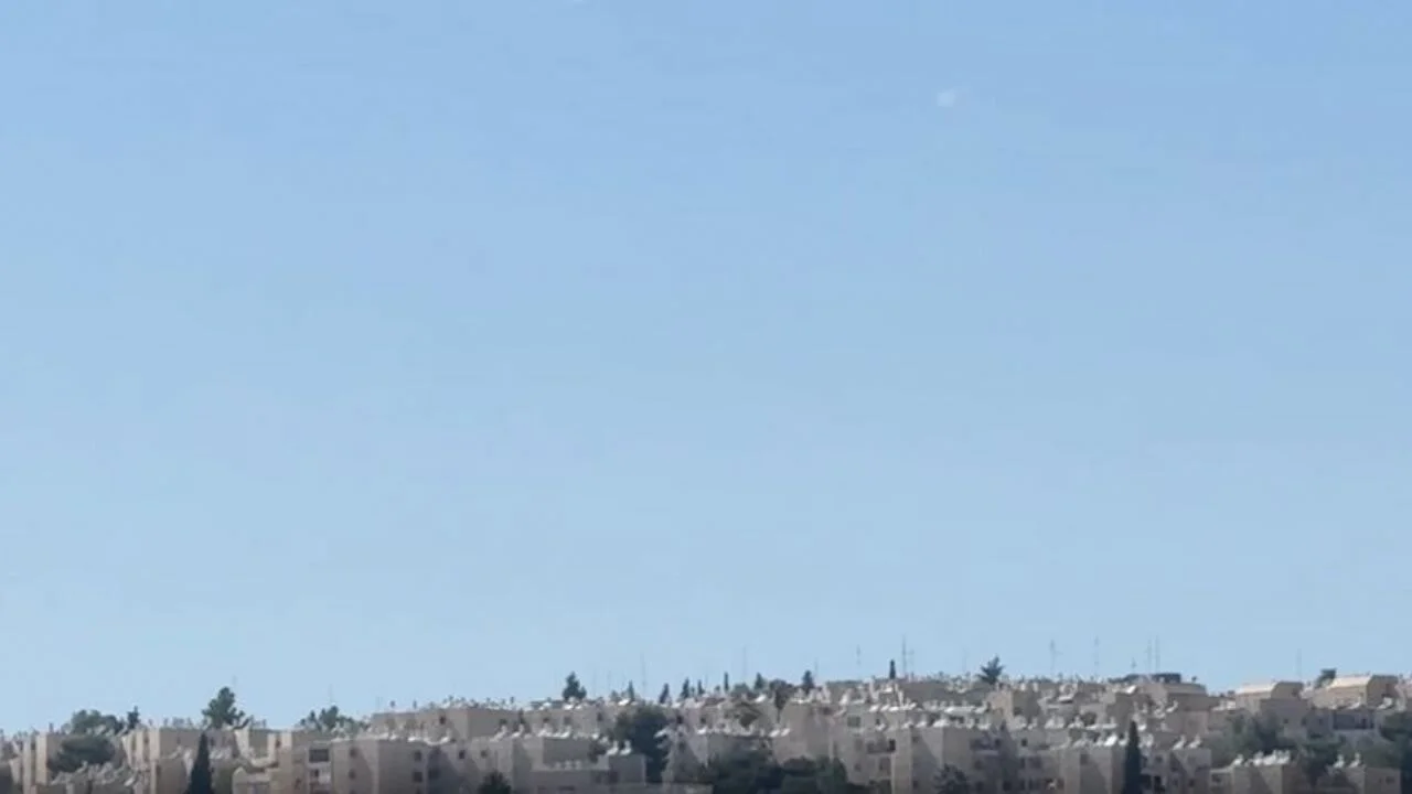 İran'dan İsrail'e atılan füzeler Beytüllahim semalarında