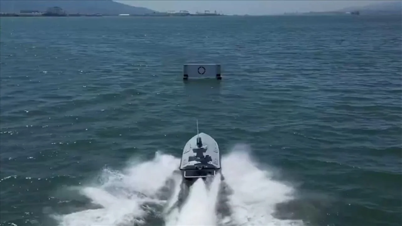 MKE'nin geliştirdiği kamikaze insansız deniz aracı 'PİRANA' çarpma testlerini tamamladı