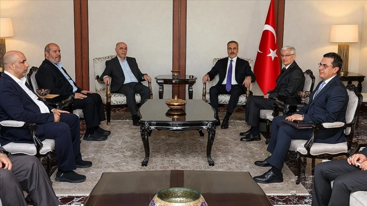 Bakan Fidan, Hamas heyetiyle görüştü