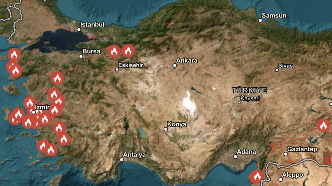 Orman yangınlarına ilişkin açıklama