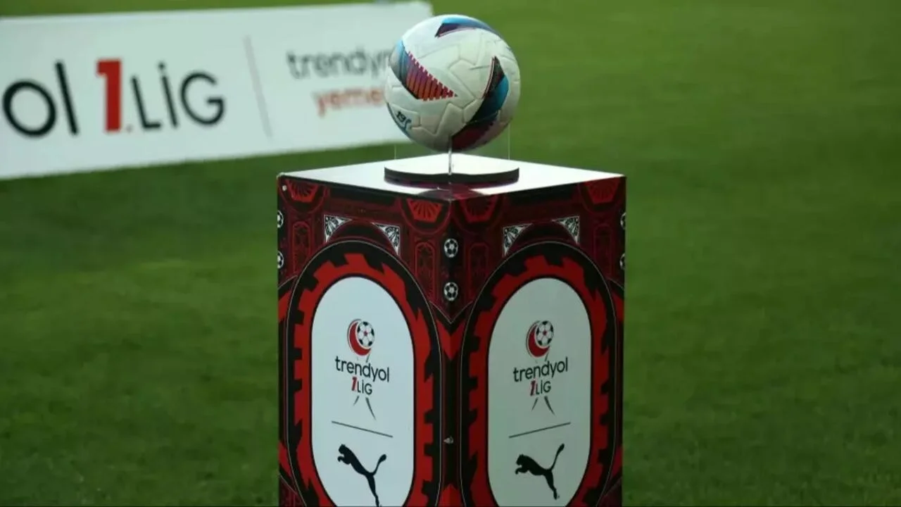 Trendyol 1. Lig'de 2025-2026 sezonu başlıyor! İşte fikstür