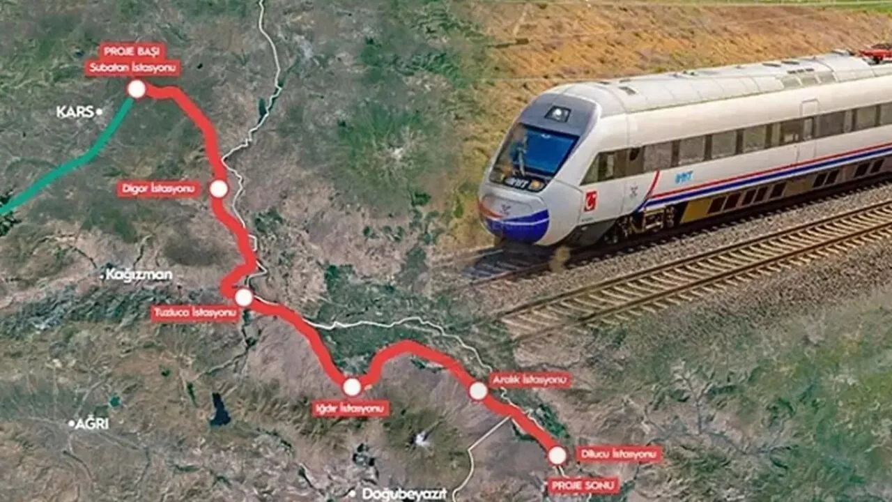 Türkiye-Nahçıvan demir yolu projesine uluslararası dev destek