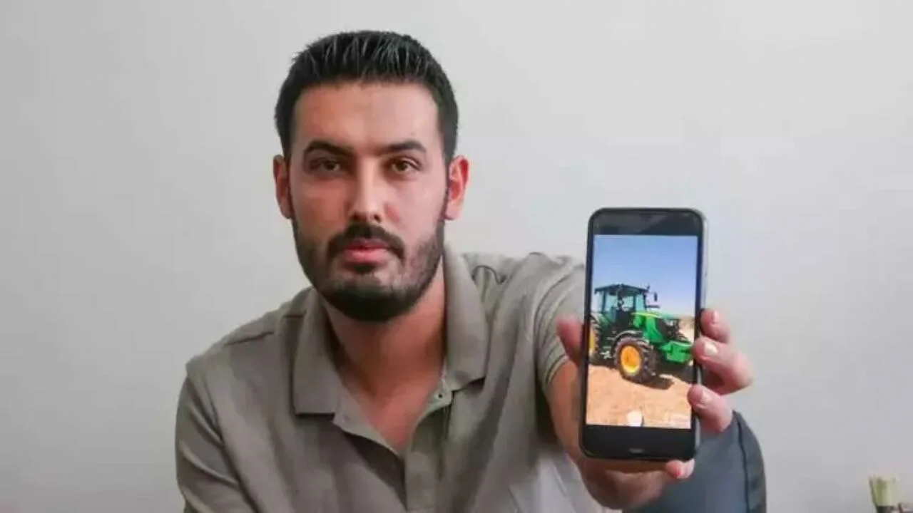 Konya!da 3 yıl önce çalınan traktör sosyal medyada ortaya çıktı