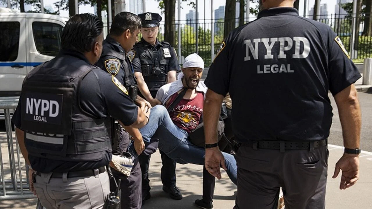 New York'ta Filistin İçin Adalet Çağrısı