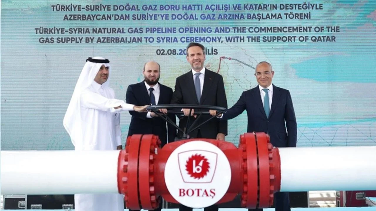 4 ülkeden 'Türkiye-Suriye Doğal Gaz Boru Hattı'na ilişkin ortak açıklama