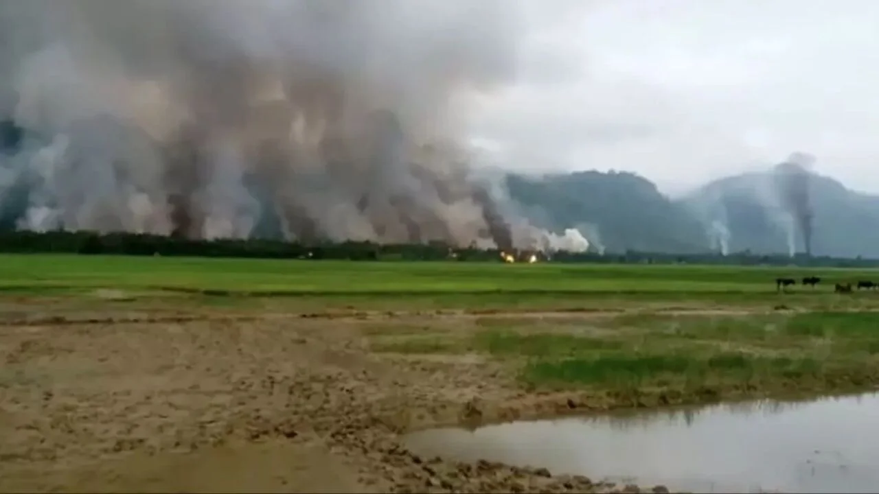 Myanmar'da ordu sivilleri hedef aldı 32 kişi hayatını kaybetti