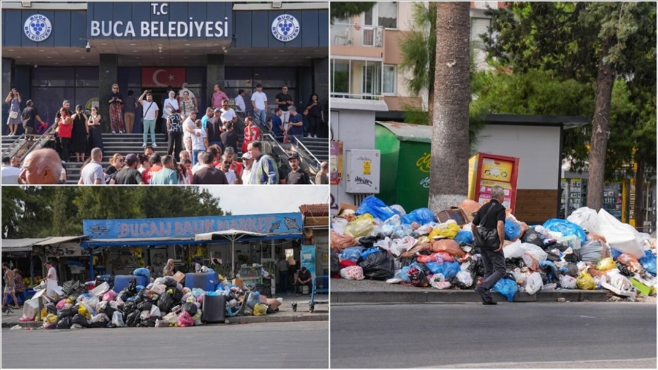 CHP'li Buca Belediyesi'nde Skandal: İşçiler 3 Aydır Maaş Alamıyor, Çöpler Yığın Oldu!