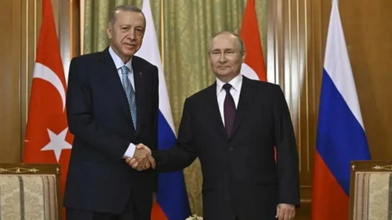 Cumhurbaşkanı Erdoğan, Rusya Devlet Başkanı Putin ile görüştü
