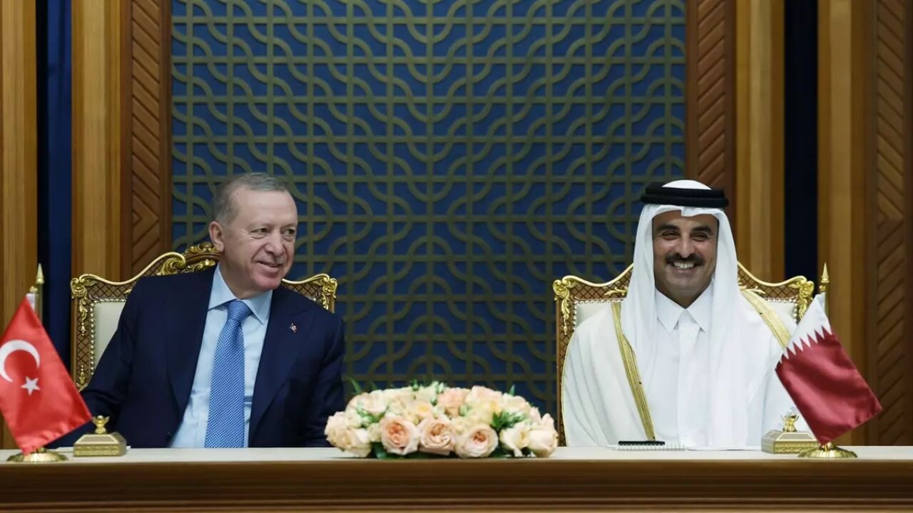 Katar Emiri'nden Erdoğan'la görüşme sonrası dikkat çeken paylaşım