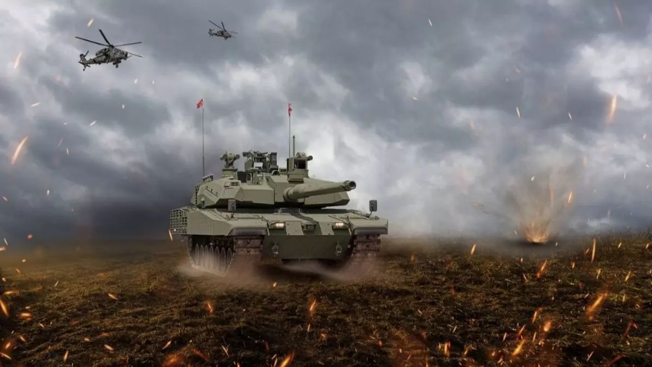 Türkiye'nin gururu Altay Tankı yerli silah sistemiyle güçlendi