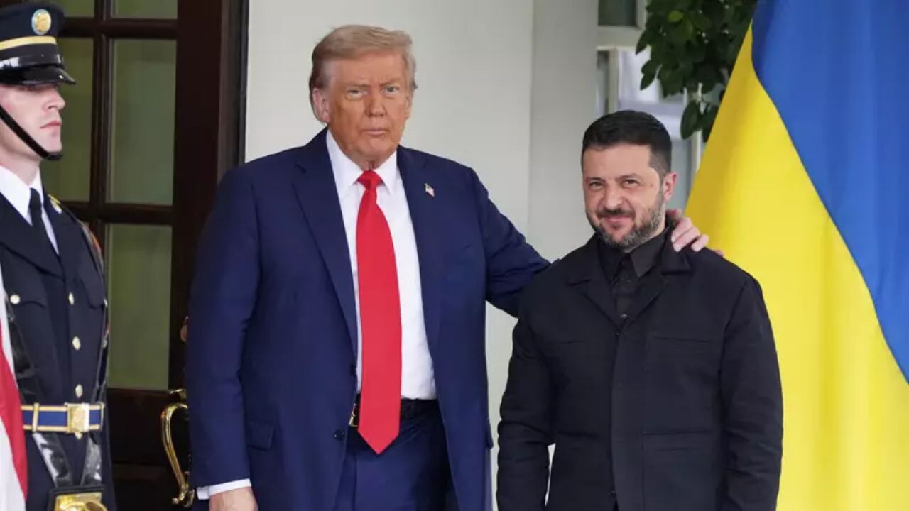 Zelenskiy ABD'de: Ukrayna'nın savunması masada