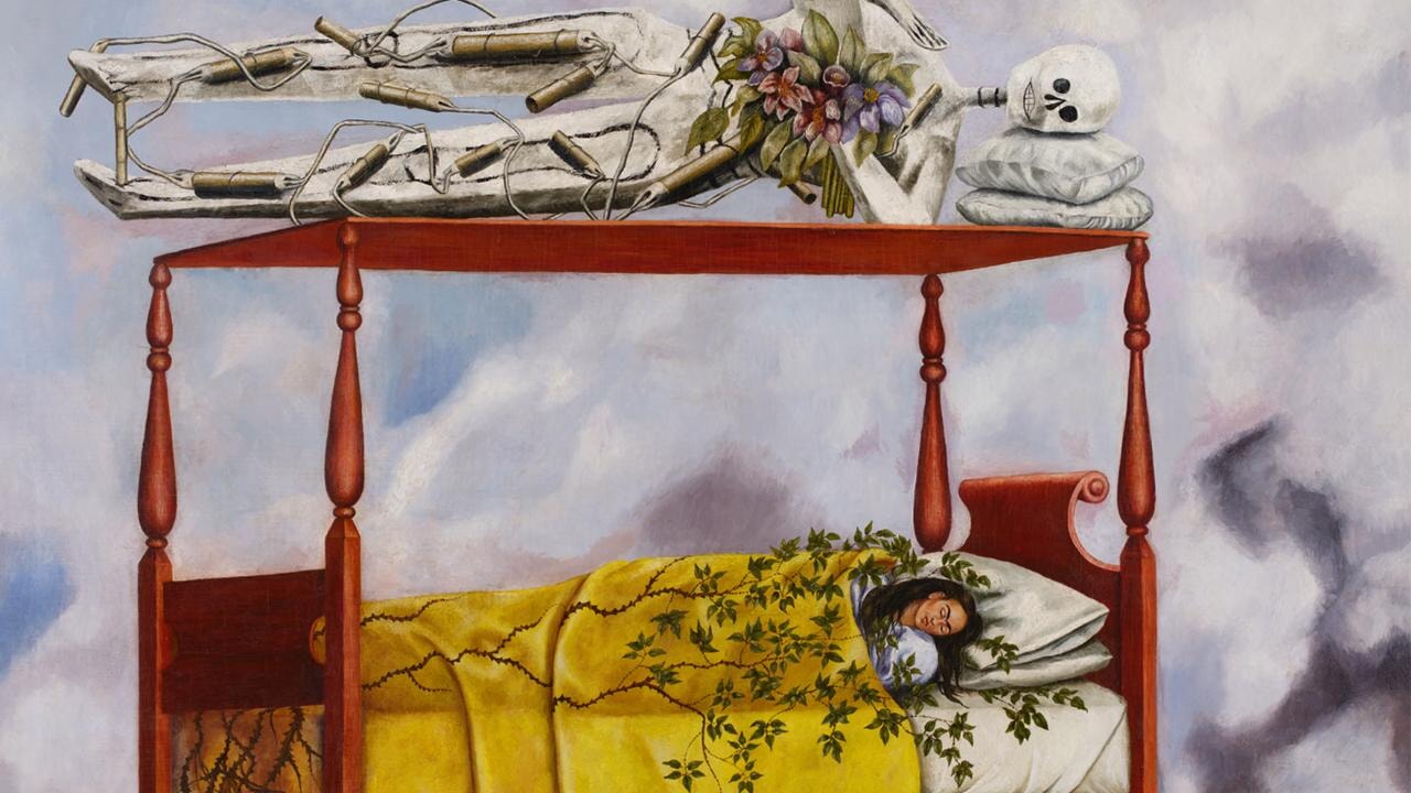 Frida Kahlo'nun otoportresi: 'Uyku ile ölüm arasındaki sınır'