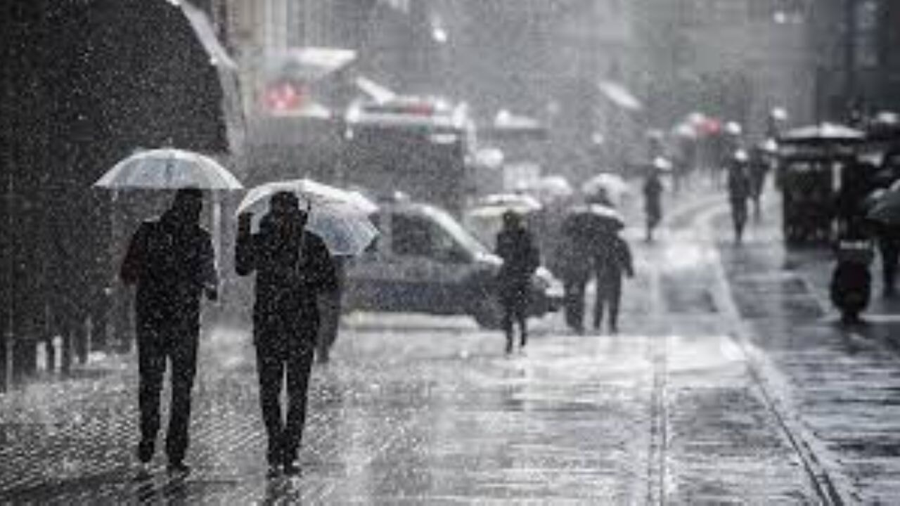 Meteoroloji'den Kuvvetli Yağış Uyarısı