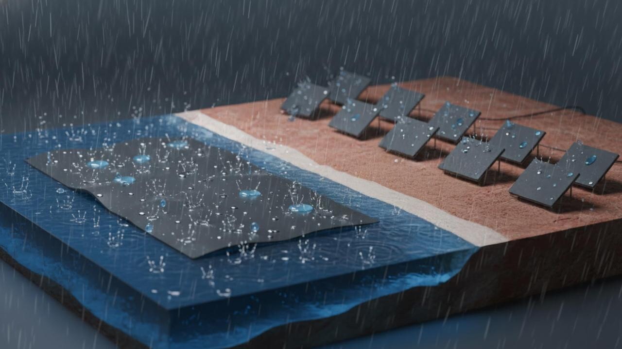 Yağmurdan enerji üreten 'yüzen jeneratör' geliştirildi